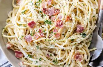 The way to Make the Good Spaghetti Carbonara at Residence