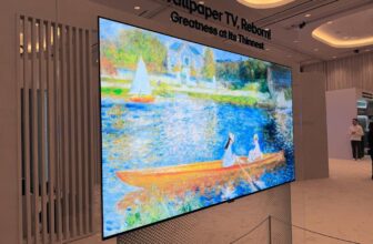 A shocking Wallpaper set, wonderful Micro RGB colours and a greater Gallery TV