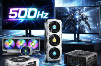 ASRock CES 2026 Lineup Consists of 500Hz OLED Screens And New PSUs