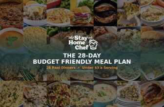 28 Day Price range-Pleasant Dinner Meal Plan