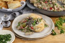 Turkey a la King (Leftover Turkey Favourite!)